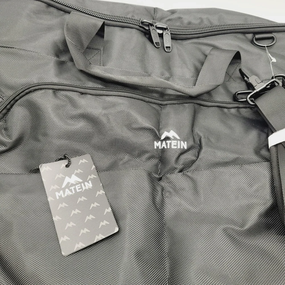 MATEIN Travel Garment‎ Bag – Waterproof Carry-On Suit Case with Strap, Black